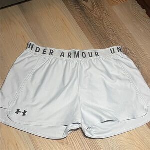 Under Armour Women's white Athletic Shorts